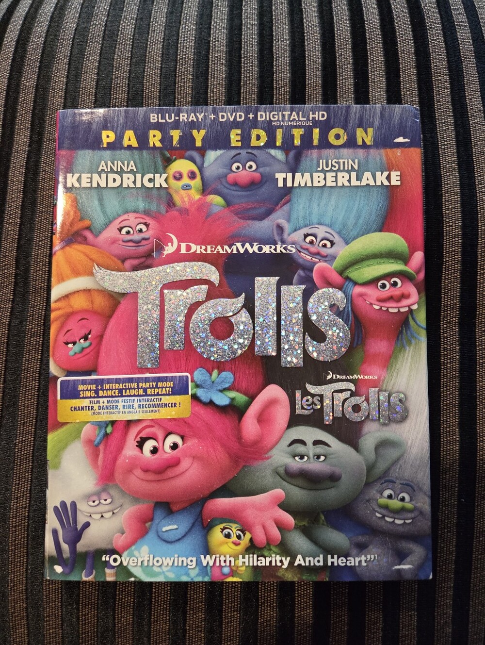 DreamWorks Trolls Party Edition — BLU-RAY + DVD + DIGITAL HD